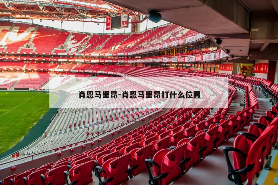 肖恩马里昂-肖恩马里昂打什么位置
