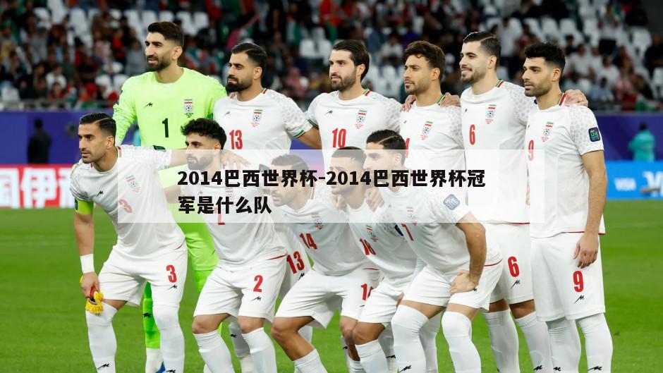 2014巴西世界杯-2014巴西世界杯冠军是什么队