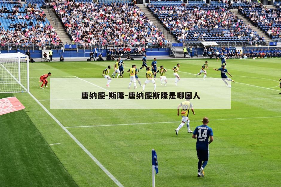 唐纳德-斯隆-唐纳德斯隆是哪国人