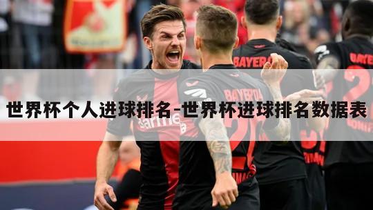 世界杯个人进球排名-世界杯进球排名数据表